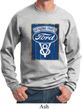 Mens Ford Sweatshirt V8 Genuine Ford Parts Sweat Shirt
