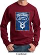 Mens Ford Sweatshirt V8 Genuine Ford Parts Sweat Shirt