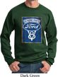 Mens Ford Sweatshirt V8 Genuine Ford Parts Sweat Shirt