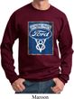 Mens Ford Sweatshirt V8 Genuine Ford Parts Sweat Shirt