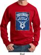 Mens Ford Sweatshirt V8 Genuine Ford Parts Sweat Shirt