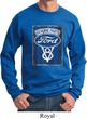 Mens Ford Sweatshirt V8 Genuine Ford Parts Sweat Shirt