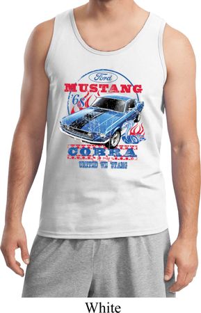 Mens Ford Tanktop 1968 Cobra Jet Tank Top