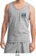 Mens Ford Tanktop Built Ford Tough Pocket Print Tank Top