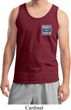 Mens Ford Tanktop Built Ford Tough Pocket Print Tank Top