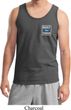 Mens Ford Tanktop Built Ford Tough Pocket Print Tank Top
