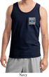 Mens Ford Tanktop Built Ford Tough Pocket Print Tank Top