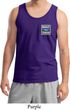 Mens Ford Tanktop Built Ford Tough Pocket Print Tank Top