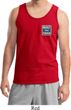 Mens Ford Tanktop Built Ford Tough Pocket Print Tank Top