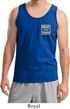 Mens Ford Tanktop Built Ford Tough Pocket Print Tank Top
