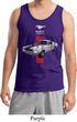 Mens Ford Tanktop Red Stripe Mustang 50 Years Tank Top