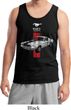 Mens Ford Tanktop Red Stripe Mustang 50 Years Tank Top