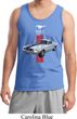 Mens Ford Tanktop Red Stripe Mustang 50 Years Tank Top