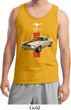 Mens Ford Tanktop Red Stripe Mustang 50 Years Tank Top