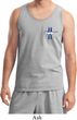 Mens Ford Tanktop The Legend Lives Crest Pocket Print Tank Top