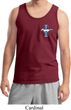 Mens Ford Tanktop The Legend Lives Crest Pocket Print Tank Top