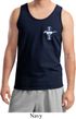 Mens Ford Tanktop The Legend Lives Crest Pocket Print Tank Top