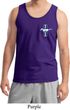 Mens Ford Tanktop The Legend Lives Crest Pocket Print Tank Top