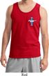 Mens Ford Tanktop The Legend Lives Crest Pocket Print Tank Top
