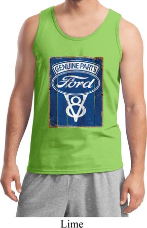 Mens Ford Tanktop V8 Genuine Ford Parts Tank Top