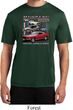 Mens Ford Tee Classic Mustangs Untamed Dry Wicking T-shirt