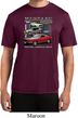 Mens Ford Tee Classic Mustangs Untamed Dry Wicking T-shirt