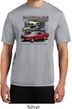 Mens Ford Tee Classic Mustangs Untamed Dry Wicking T-shirt