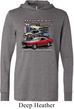 Mens Ford Tee Classic Mustangs Untamed Lightweight Hoodie