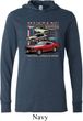 Mens Ford Tee Classic Mustangs Untamed Lightweight Hoodie