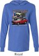Mens Ford Tee Classic Mustangs Untamed Lightweight Hoodie