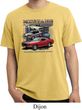 Mens Ford Tee Classic Mustangs Untamed Pigment Dyed Shirt