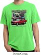 Mens Ford Tee Classic Mustangs Untamed Pigment Dyed Shirt