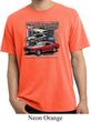 Mens Ford Tee Classic Mustangs Untamed Pigment Dyed Shirt