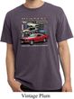 Mens Ford Tee Classic Mustangs Untamed Pigment Dyed Shirt