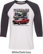 Mens Ford Tee Classic Mustangs Untamed Raglan Shirt