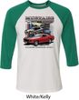 Mens Ford Tee Classic Mustangs Untamed Raglan Shirt