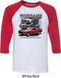 Mens Ford Tee Classic Mustangs Untamed Raglan Shirt