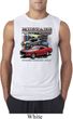 Mens Ford Tee Classic Mustangs Untamed Sleeveless Shirt