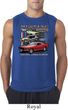 Mens Ford Tee Classic Mustangs Untamed Sleeveless Shirt