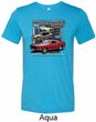 Mens Ford Tee Classic Mustangs Untamed Tri Blend Tee