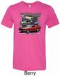Mens Ford Tee Classic Mustangs Untamed Tri Blend Tee