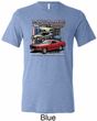 Mens Ford Tee Classic Mustangs Untamed Tri Blend Tee