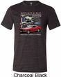 Mens Ford Tee Classic Mustangs Untamed Tri Blend Tee