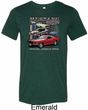 Mens Ford Tee Classic Mustangs Untamed Tri Blend Tee