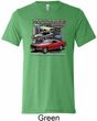Mens Ford Tee Classic Mustangs Untamed Tri Blend Tee
