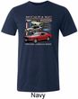 Mens Ford Tee Classic Mustangs Untamed Tri Blend Tee