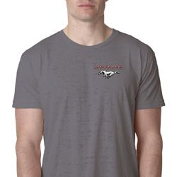 Mens Ford Tee Mustang Pocket Print Burnout Shirt Mens Ford Tee Mustang Pocket Print Burnout Shirt