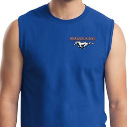 Mens Ford Tee Mustang Pocket Print Muscle Shirt Mens Ford Tee Mustang Pocket Print Muscle Shirt