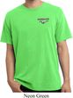 Mens Ford Tee Mustang Pocket Print Pigment Dyed T-shirt