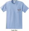 Mens Ford Tee Mustang Pocket Print Pocket Shirt